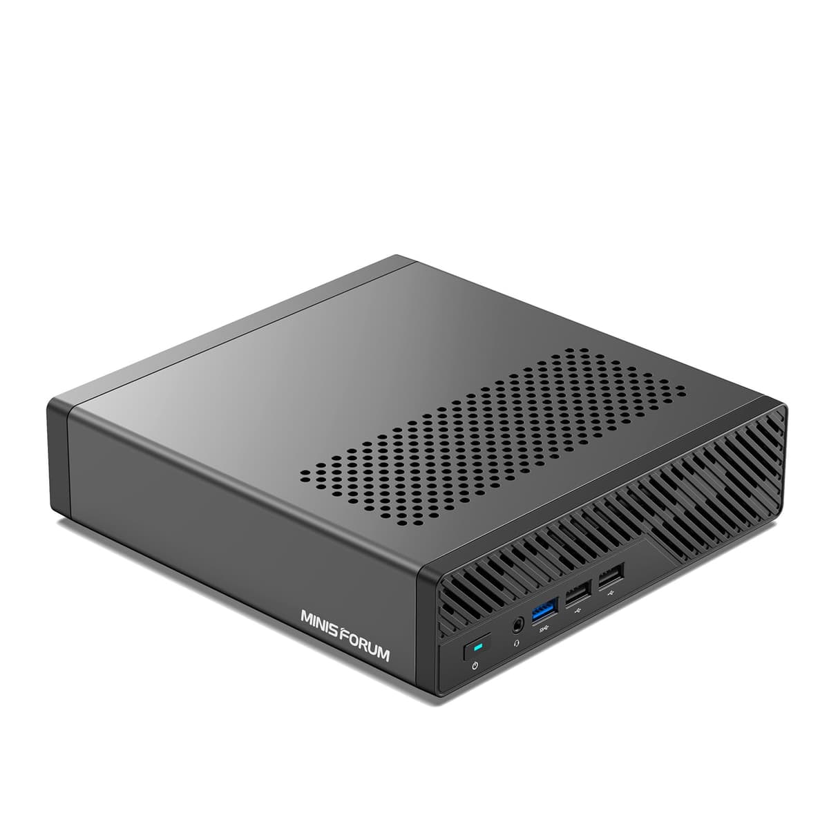 MINISFORUM MS-01 Mini Workstation Barebone with Intel Core i9-13900H (vPro Enterprise Support) Mini PC,2x 10Gbps SFP+/2x 2.5G RJ45/2x USB4/HDIM/1x PCIe4.0x16 slot/Support 3x M.2 2280/22110/U.2 SSD