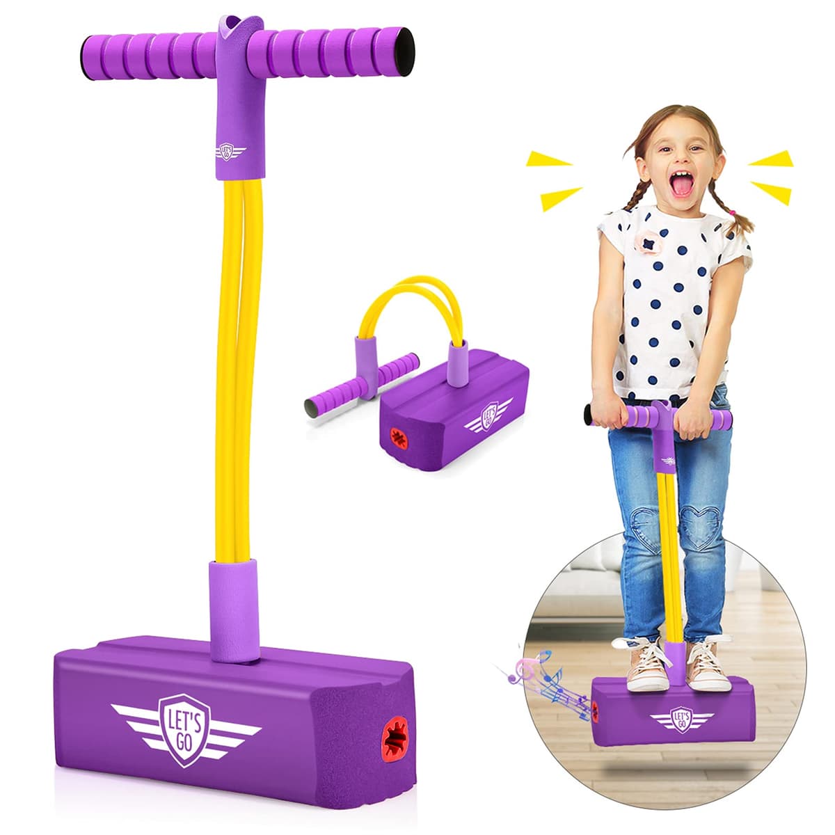 Toyzey Juguetes Niñas 3 4 5 6 7 8 9 10 11 12 Años,Pogo Stick Regalos Niña 3-12 Años Juguetes para Niñas de 3-12 Años Regalos Niños Cumpleaños Niñas — view 12