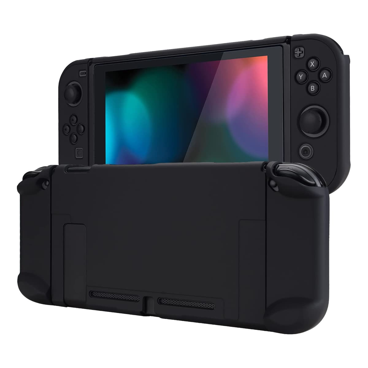 eXtremeRate PlayVital Funda para Nintendo Switch Carcasa Estuche Acoplable Protector Tacto Suave Case de Joycons Protectora Duradera Cover Cáscara para Control Switch Joycon Consola(Matcha Verde) — view 20