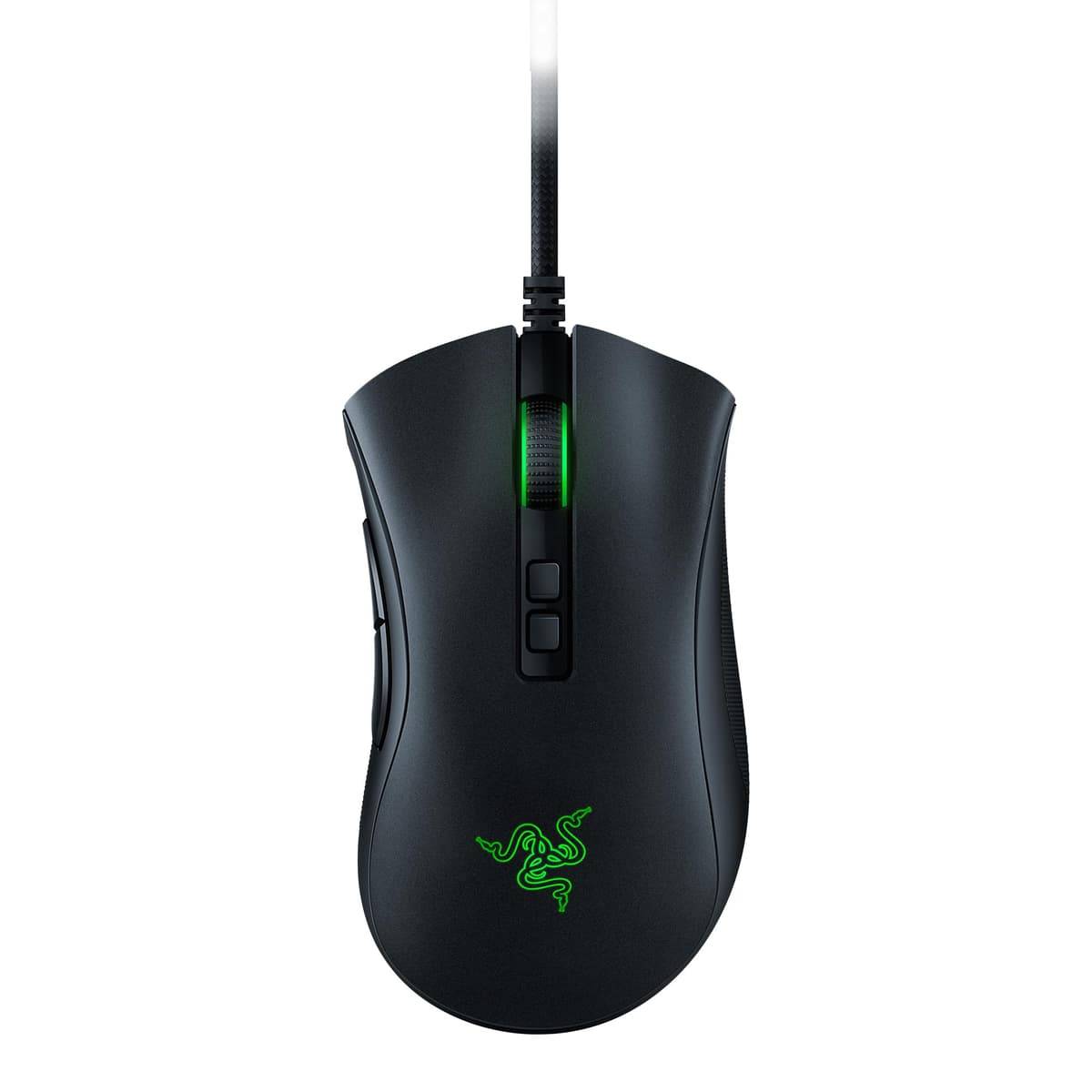 Razer DeathAdder Essential (2021) - Wired Gaming Mouse (Optical Sensor, 6400 DPI, 5 Programmable Buttons, Ergonomic Form Factor) White — view 15