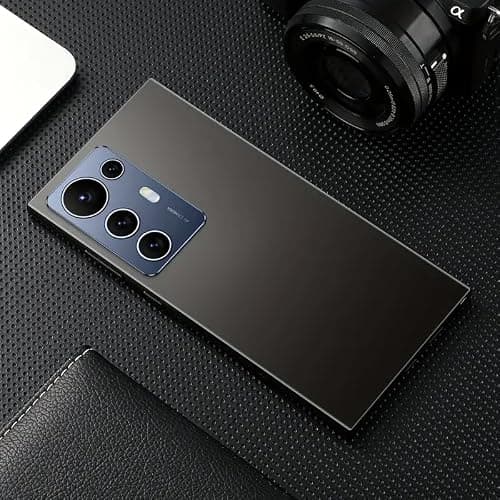 FOXIONO Ultra Unlocked Cell Phone,Built in Pen The S22ULTRA Phone,Smartphone Battery 4000mAh 6.8" HD Screen,Android 12.0 4+64GB Dual SIM/Photos (Black-1) — view 5