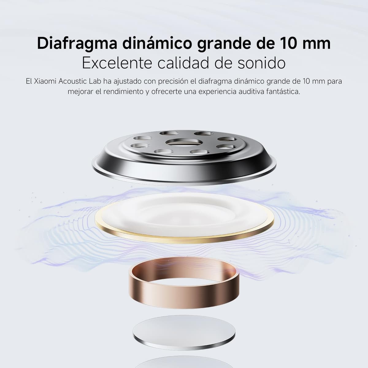 XIAOMI Redmi Buds 6 Play - Auriculares inalámbricos, cancelación de Ruido, Ligeros, hasta 36 Horas de autonomía, Bluetooth 5.4, Negro (Versión ES) — view 5