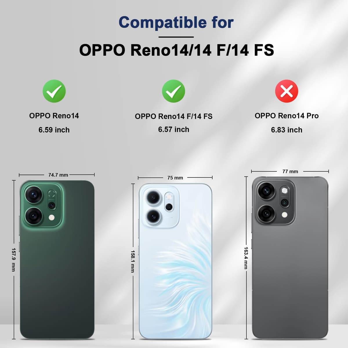 Jasonyu Funda para OPPO Reno14 /14 F/FS 5G,Cuero PU Carcasa,Tipo Libro Flip Case con Tarjetas y Cartera,Soporte Plegable,Cierre magnético,Capa (Azul) — view 2