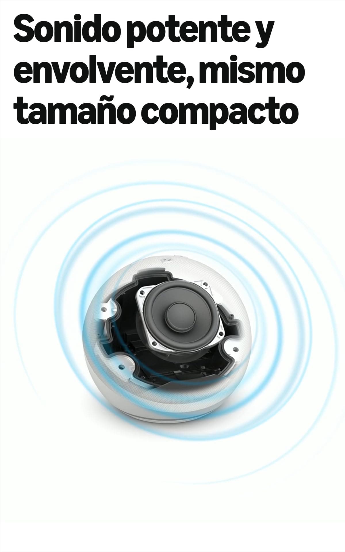 Echo Dot (Última generación) | Altavoz inteligente wifi y Bluetooth, con sonido más potente y de mayor amplitud | Blanco, con Acceso Anticipado a Alexa+ — view 4