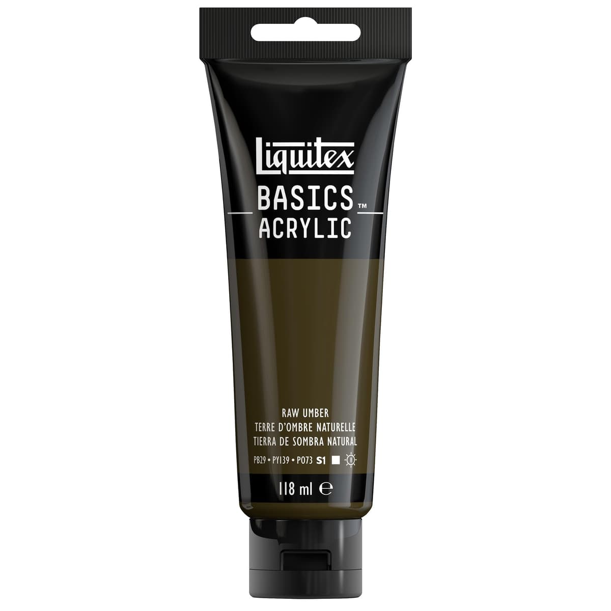 LIQUITEX Basics Acrylic Paint, Mars Black, 118 ml Tube — view 46