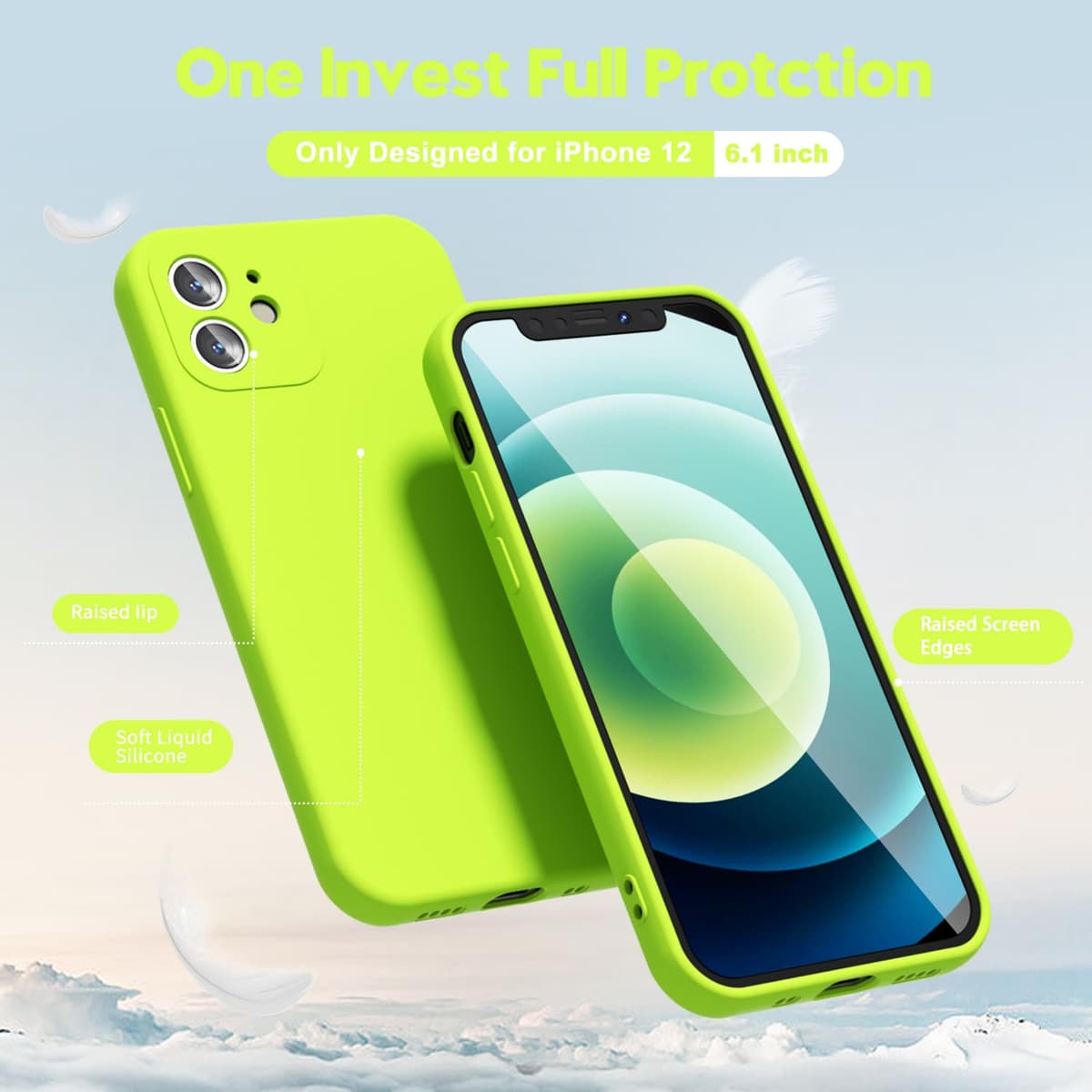 oakxco for iPhone 17 Pro Max Phone Case Liquid Silicone, Cute Thin Slim Grip Soft Rubber Gel for Women Men, Smooth Matte TPU Plain Solid Color Girly Simple Case with Camera Cover, Light Pink — view 1669