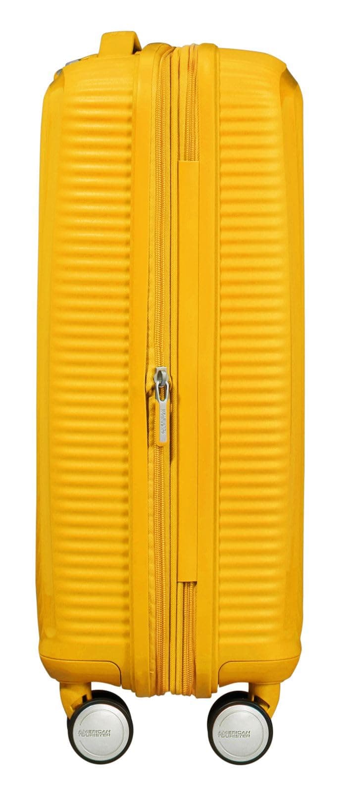 American Tourister Soundbox - Spinner S Expandible Maleta de Cabina, 55 cm, 35.5/41 L, Amarillo (Golden Yellow) — view 5
