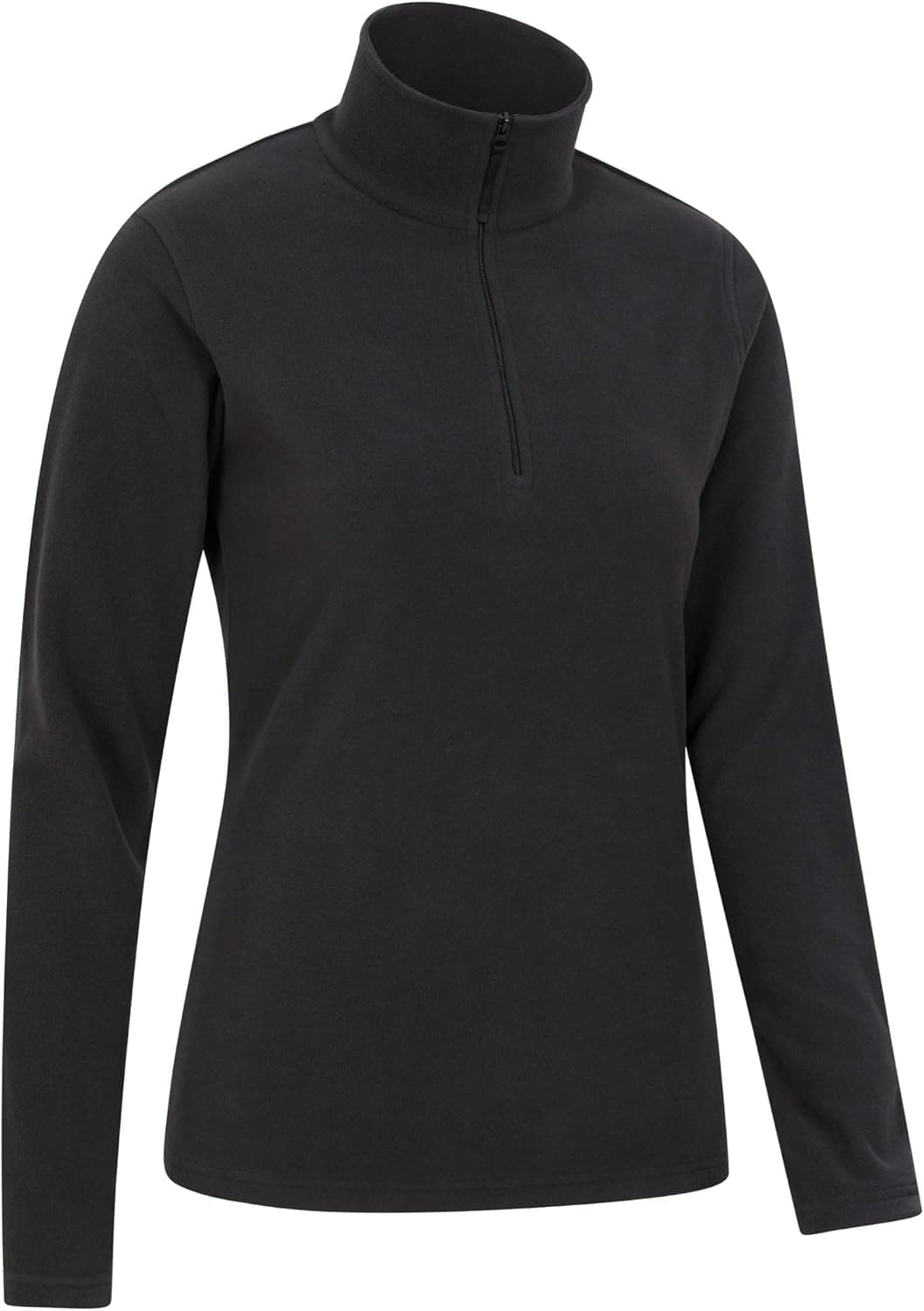 Mountain Warehouse Camber Half Zip Women's Fleece - Lightweight, Warm & Cosy Half Zip Sweatshirt - Best for Spring Summer, Camping, Outdoors, Travelling & Hiking — view 2