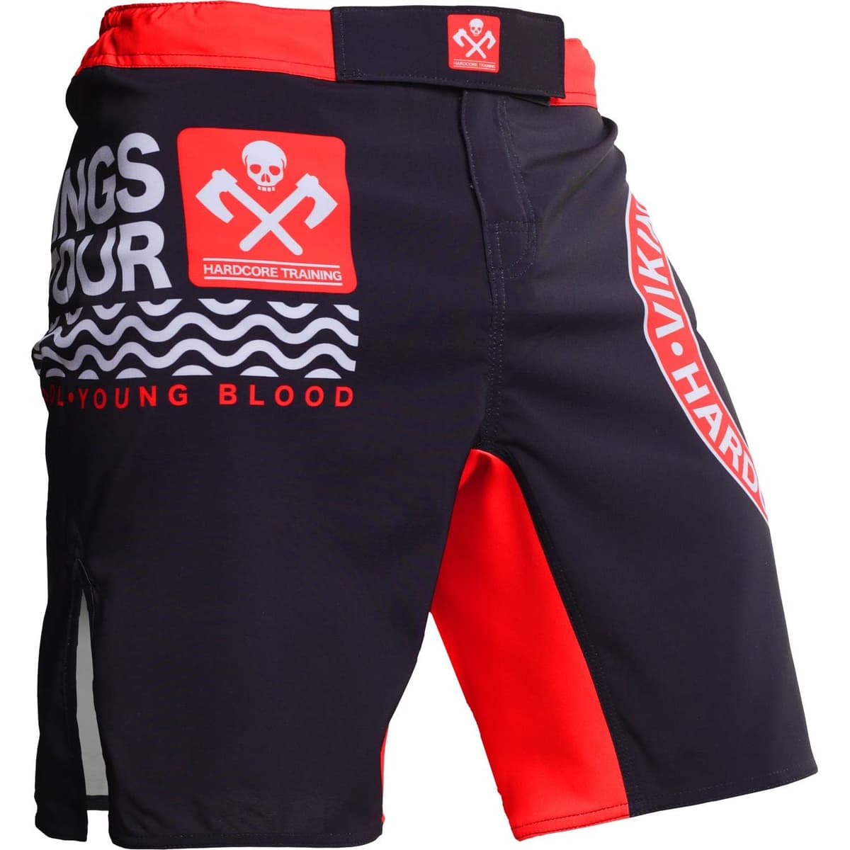 Hardcore Training Fight Shorts Hombre Pantalones Cortos MMA BJJ Boxeo Grappling Fitness No Gi — view 24