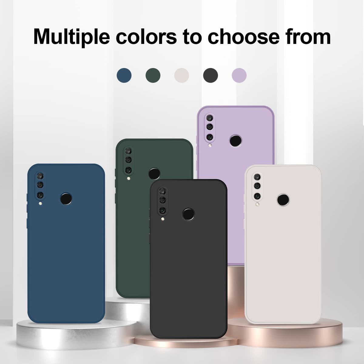 GiiYoon Funda para Huawei P30 Lite,Case de Silicona Suave de TPU Funda Protector de Goma Fexible Prueba Liviano y a Delgado de Golpes Antirrayas para Teléfono Huawei P30 Lite — view 8