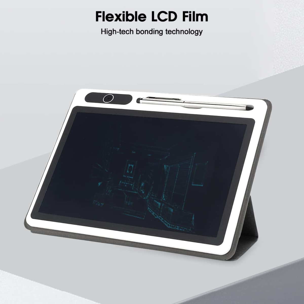 Cuaderno electrónico con bolígrafo, tableta de dibujo de 9 pulgadas, Dital, almohadilla de dibujo, bloc de notas inteligente, bloc de notas digital, bloc de notas electrónico, tableta LCD, trazado — view 4