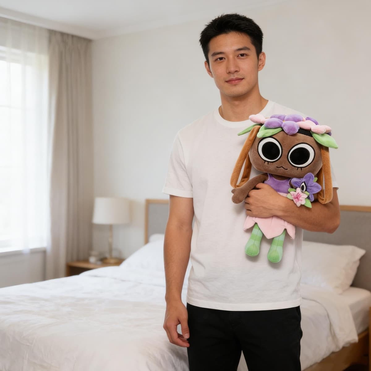 YIttings Dandy's World Plush, 10.6 inch Squirm from Dandys World Plushies Toys, Soft Stuffed Figure Doll for Fans, Stuffed Horror Game Figure Toy for Kids Boys Girls and Adult (Cosmo) — view 4