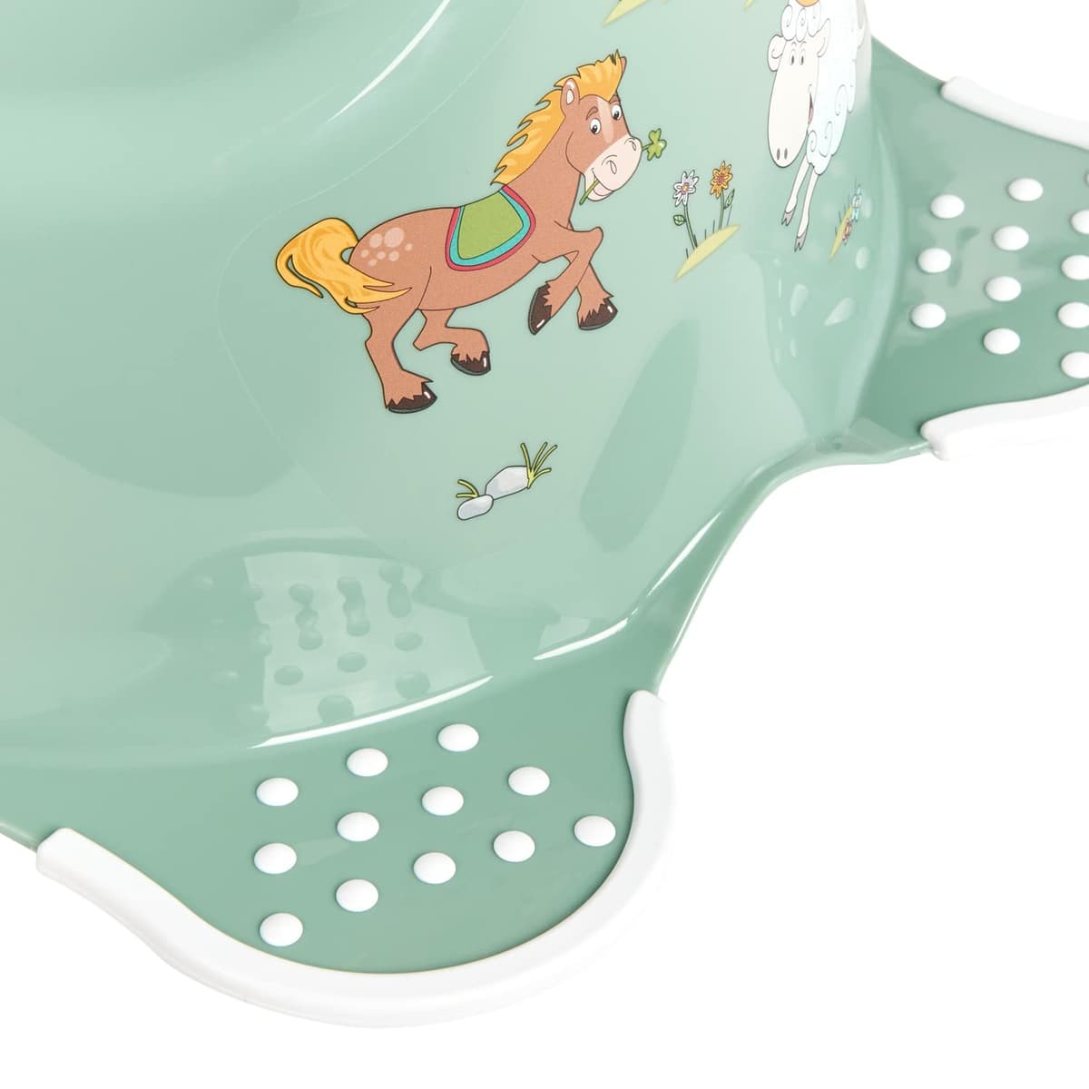 keeeper Orinal infantil Funny Farm, De 18 meses a 3 años aprox, Antideslizante, Adam, Verde Nordic — view 5