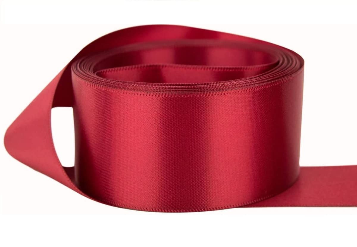 Satin Ribbon. 38mm Wide 5 Meters (Dark Green) Gift Wrap Ribbon, Ribbons for Gift Wrapping, Christmas Ribbon, Gift Wrapping Ribbon for Crafting, Wedding Party Decor — view 12