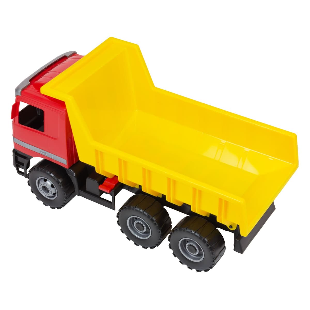 Lena - Mercedes Benz Actros Volquete Juguete por 3+ Años Niños, Amarillo/Roja — view 4