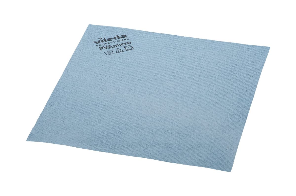 Vileda Profesional 235385 Bayetas Microfibra Azul, 38 x 35cm, 5 Unidades ( Paquete de 1) — view 5