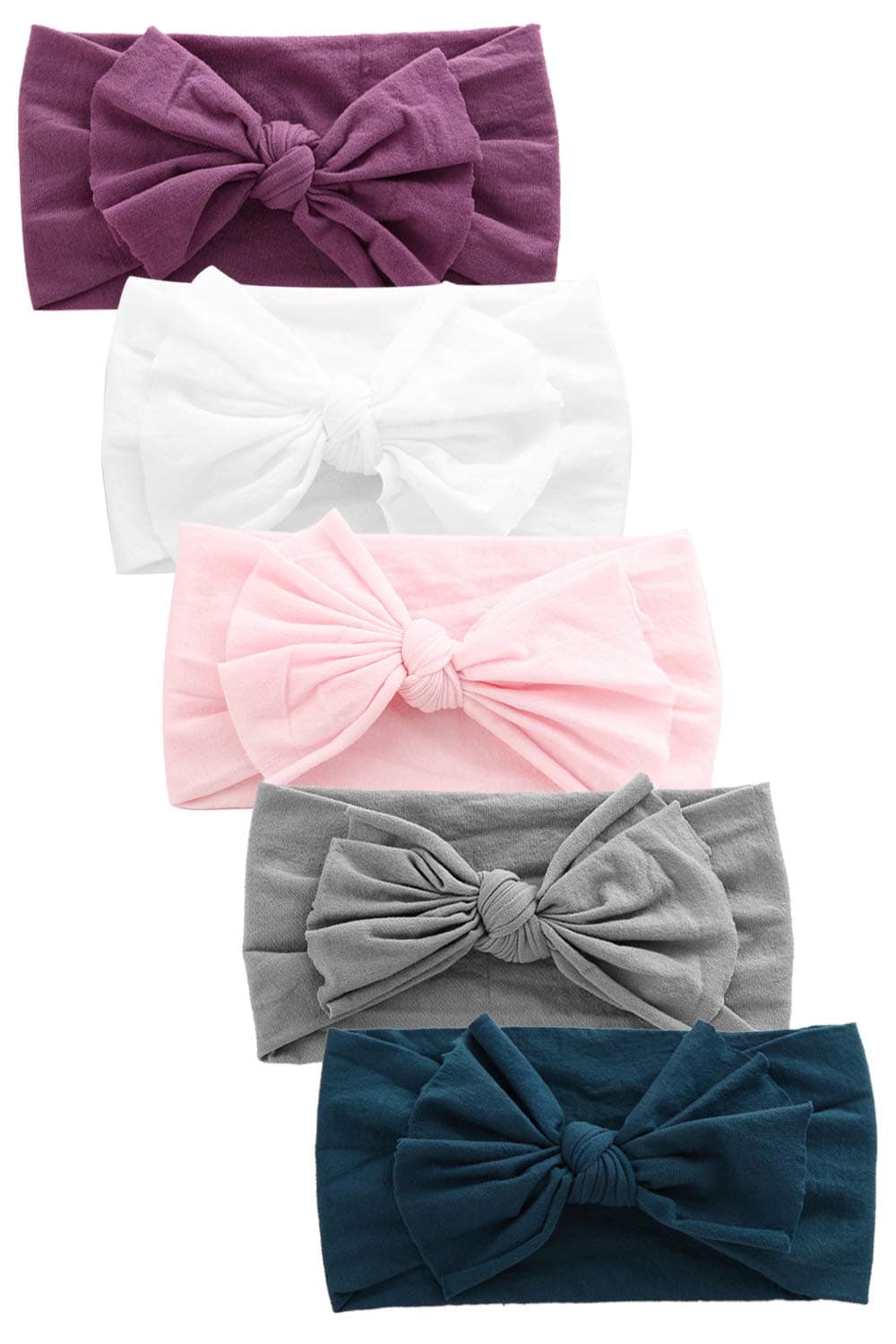 Hocaies Vendas del bebé Hairband de los bebés recién Nacidos Diademas de bebé anchas con lazo Diadema Elástica Niñas Banda Para Cabeza Bebe Accesorio Bebe Niñas Recien Nacida — view 8
