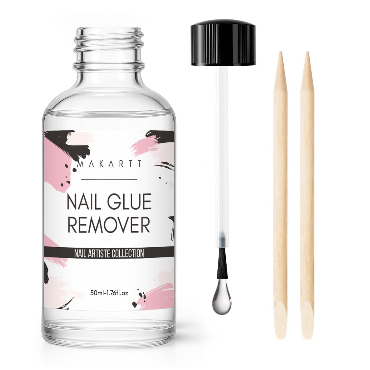 Makartt Nail Glue Extra Strong for Nail Tips, 5s Dries Quickly, 10Pcs Press on Nail Glues for Acrylic Nails and Broken Nails, Professional Super False Nail Glue Long Lasting, No Nail Lamp Needed — view 16