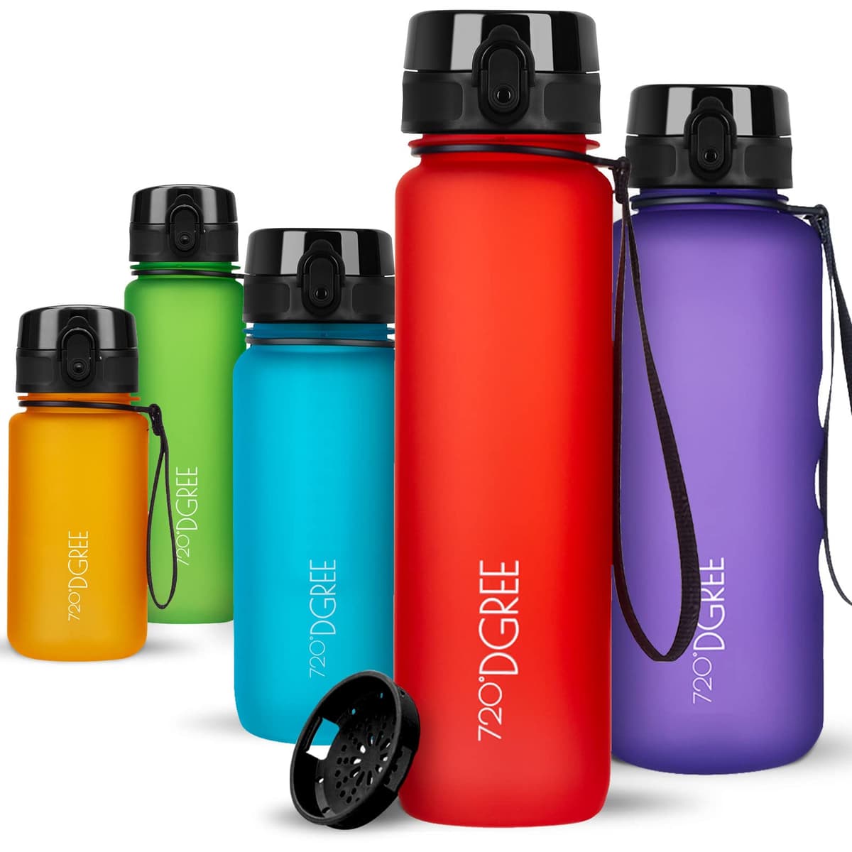 720°DGREE Botella de agua uberBottle – 1,5 litros, 1500ml | Novedosa botella deportiva | Sin BPA | Ideal para niños, fitness, deportes, fútbol, guardería, escuela, pequeños, antigoteo — view 24