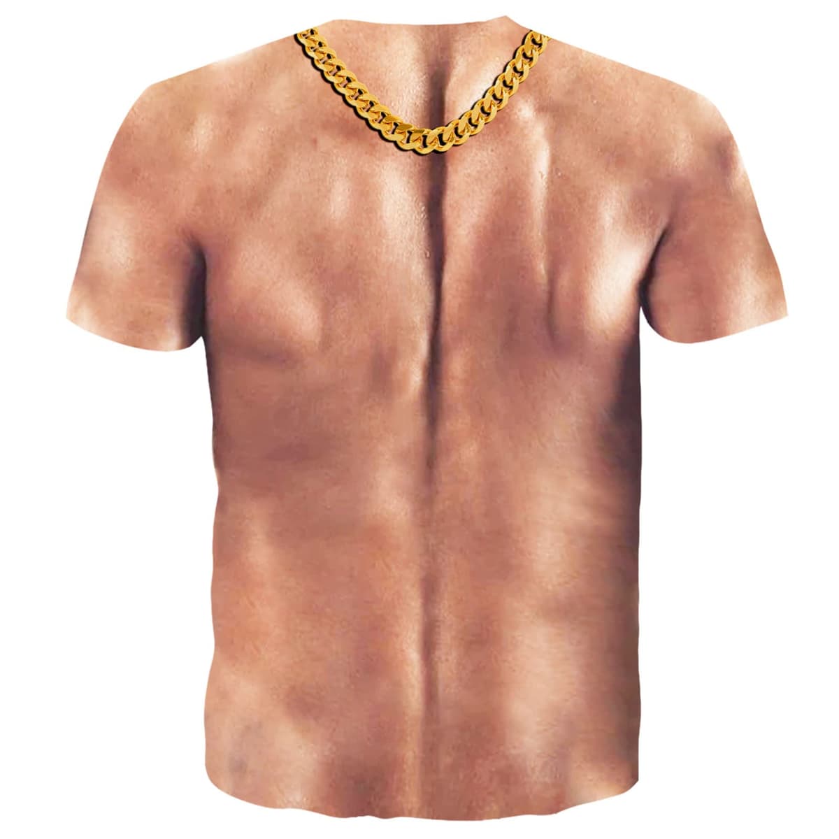 RAISEVERN Camiseta Hombre 3D Personalizadas Divertidas Estampada Camisetas Horteras Fiesta Regalo, S-XXL — view 3