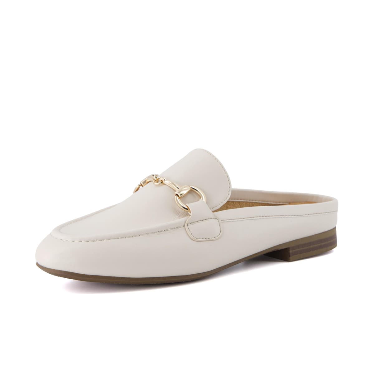 CUSHIONAIRE Yummy Slip On Womens Mules, Business Casual Loafers for Women with Low Heel and Metal Chain Detail - [Run Small Size Up] — view 9