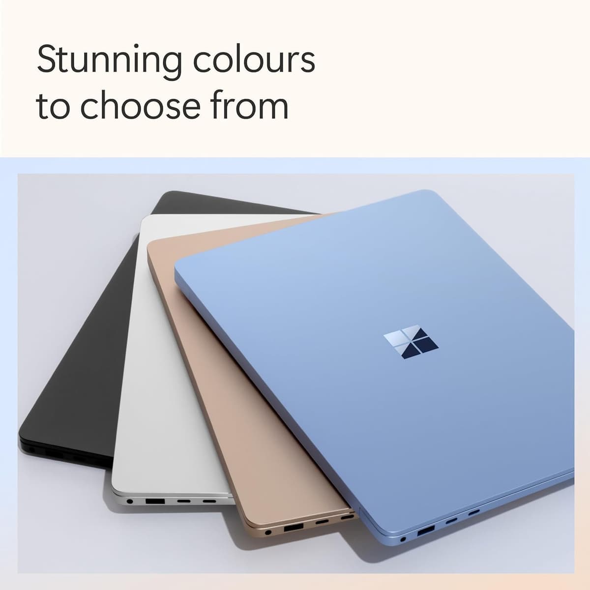 Microsoft Surface Laptop | Copilot+ PC | 13.8” Touchscreen | Snapdragon® X Elite (12 cores) | 16GB Memory | 1TB SSD | 2024 Model, 7th Edition | Sapphire — view 10