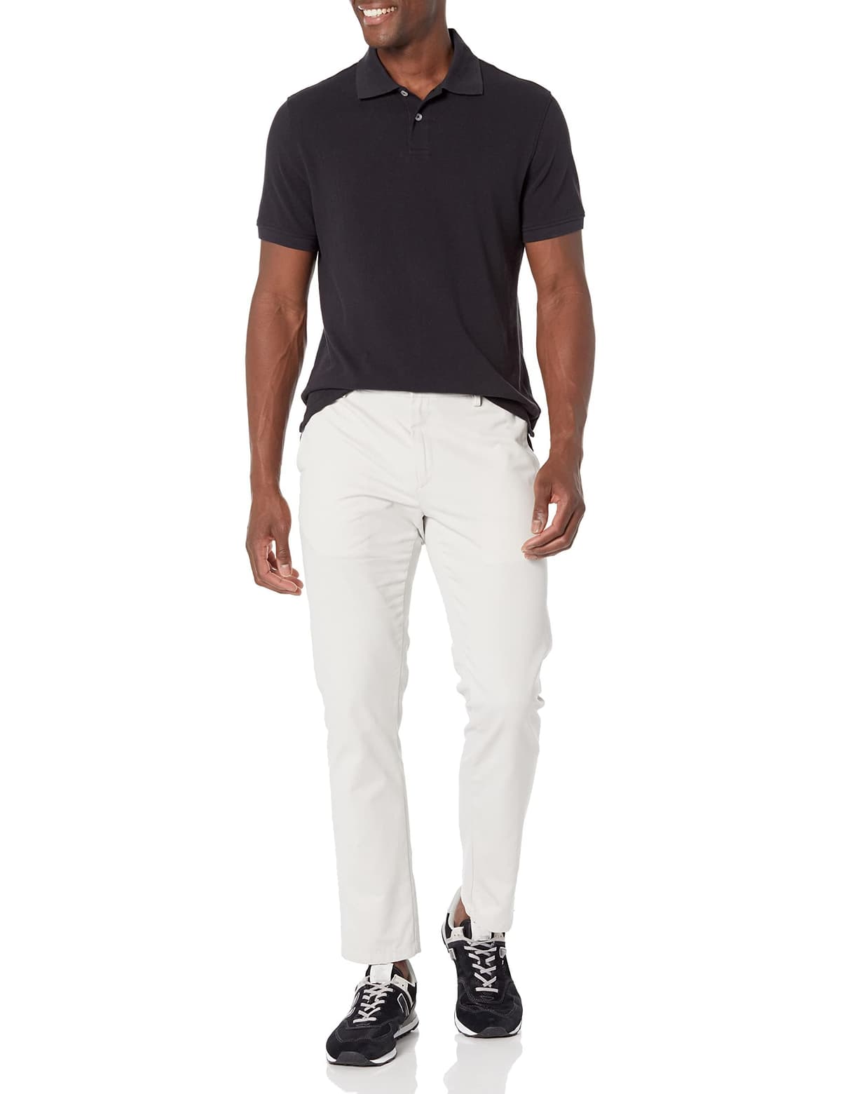 Amazon Essentials Men's Slim Fit Wrinkle-Resistant Flat-Front Work Chino Trousers — view 4