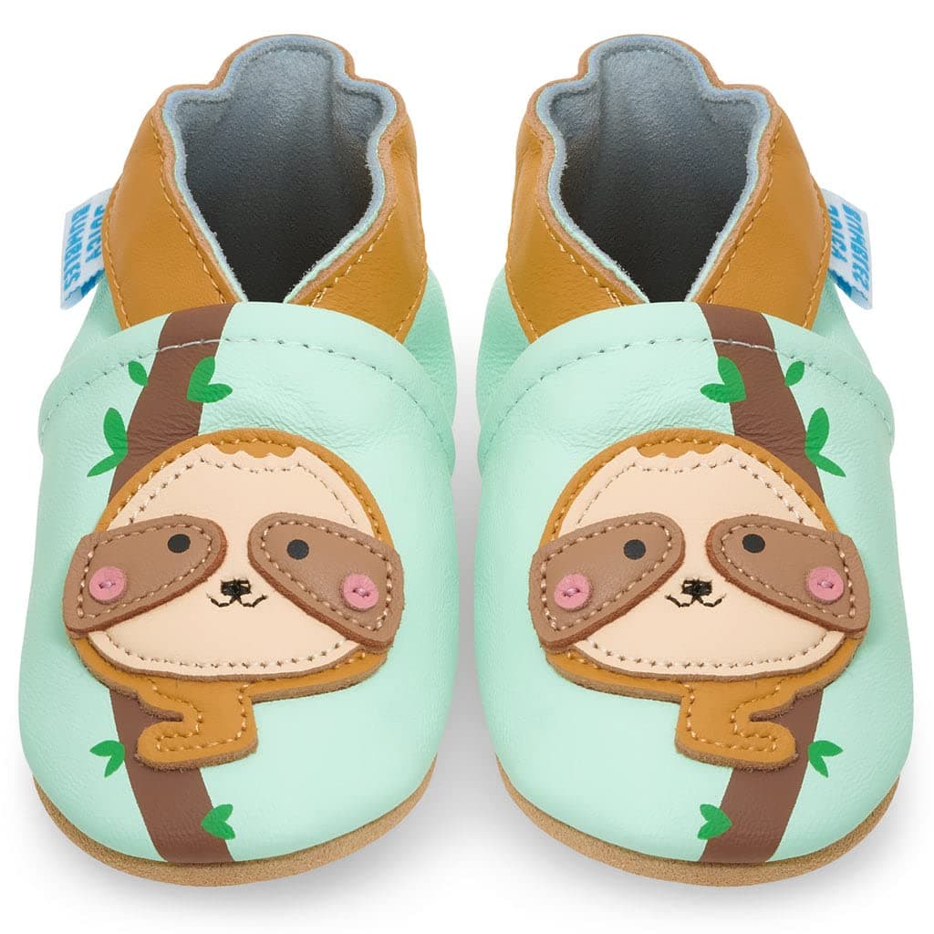Zapatos de Bebé – Zapatillas de Cuero Niño Niña – Patucos de Piel con Elástico para Bebé - Zapatitos Primeros Pasos - Pantuflas Infantiles 0-6 Meses 6-12 Meses 12-18 Meses 18-24 Meses 2-3Años — view 28