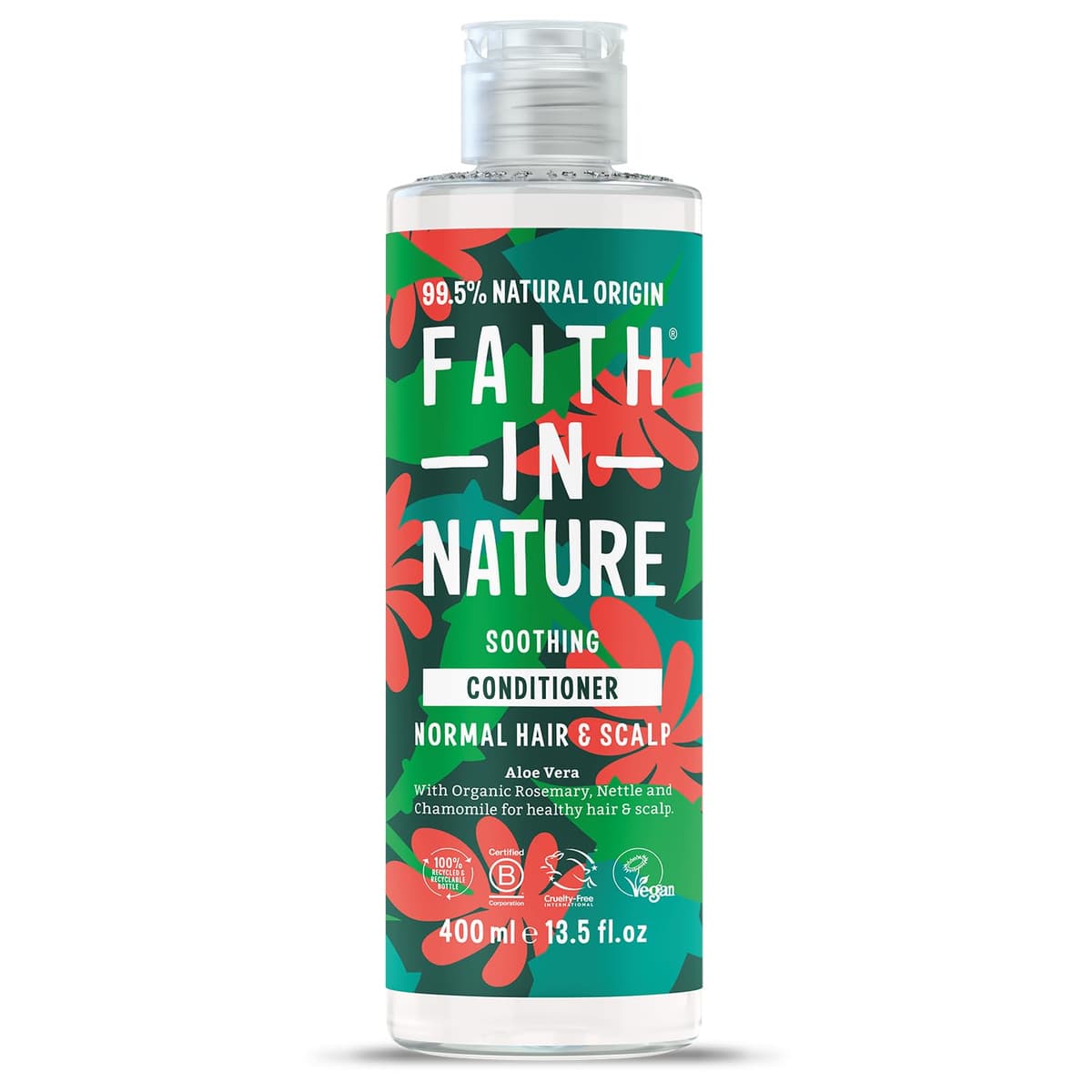 Faith In Nature Organic Coconut Conditioner, Hydrating for Dry Hair & Scalp, Vegan & Cruelty Free, No SLS, Silicones or Parabens, 400ml — view 23
