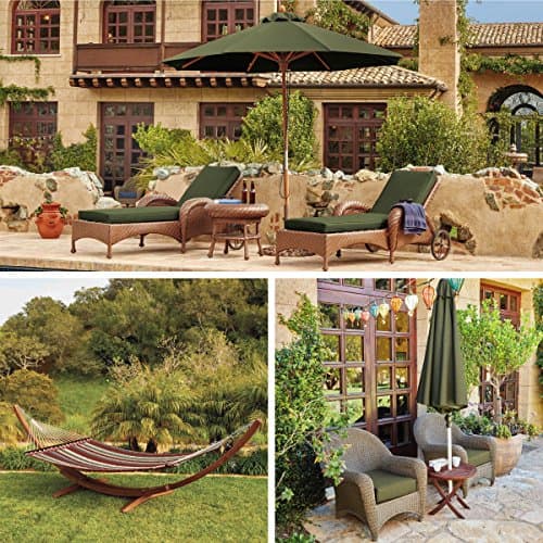 Classic Accessories Montlake Patio Fade Safe Seat Cushion, Heather Fern, 21" Wx21 Dx5 T — view 4