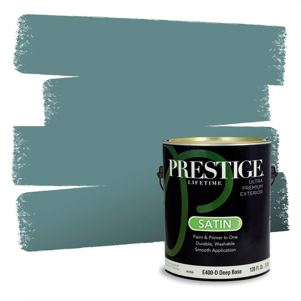 PRESTIGE Paints Interior Paint and Primer In One, 1-Gallon, Semi-Gloss, Comparable Match of Valspar* Dewdrop* — view 1645