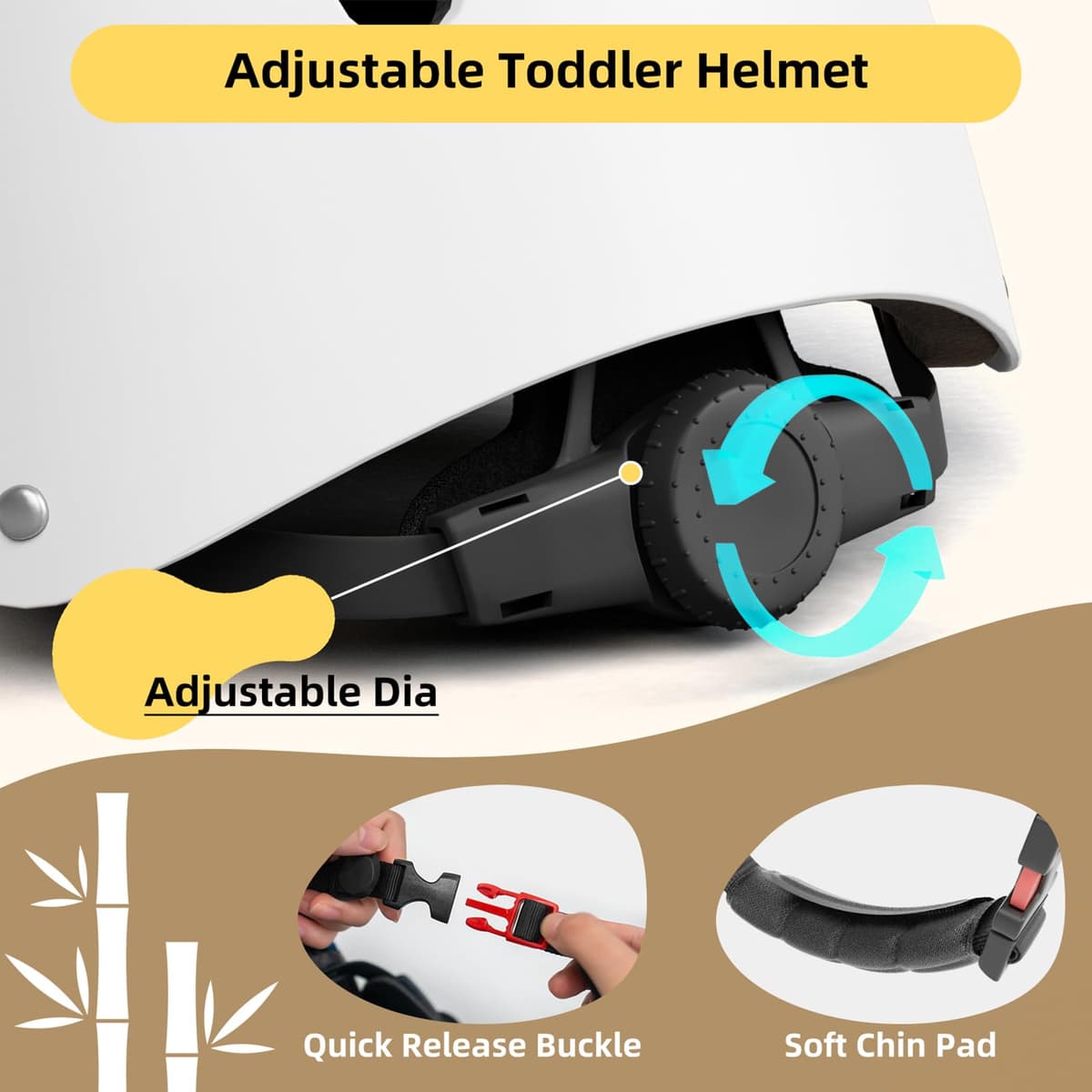 XJD Casco de Ciclismo para Niños Ajustable Casco Bicicleta Niño Casco Infantil Patinete Rollerskate de 3 a 14 Años Protecciones para Múltiples Deportes — view 16