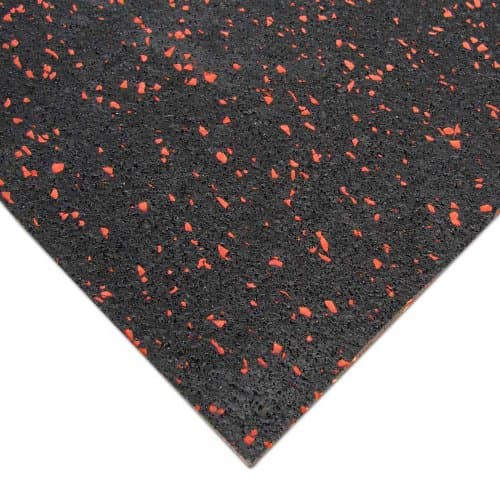 Rubber Cal Elephant Bark Floor Mat, Red Dot, 3/16-Inch x 4 x 25-Feet — view 2