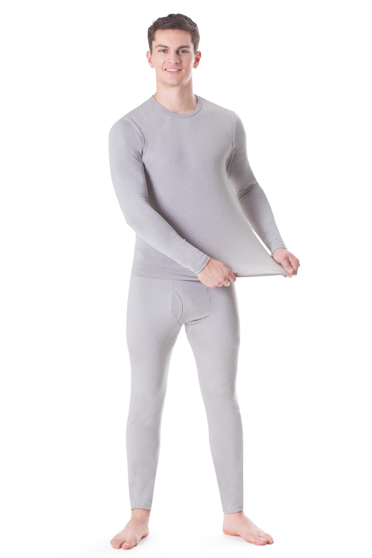 Rocky Thermal Underwear Men Long Johns Men Thermal Underwear Thermals Mens Base Layer Mens Thermals Top and Bottom Set — view 14