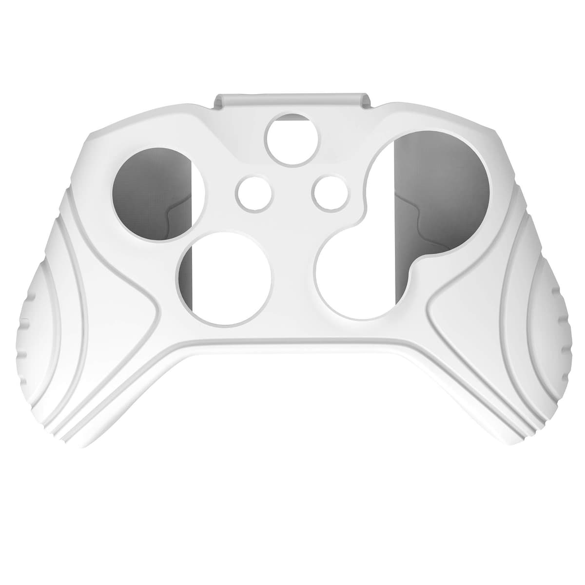 PlayVital Funda de Silicona para Xbox One S/X - Cubierta de Goma, Protector Antideslizante de Tacto Suave, Carcasa con 2 Tapas de Joystick, Protección Completa para Mando (Negro) — view 2