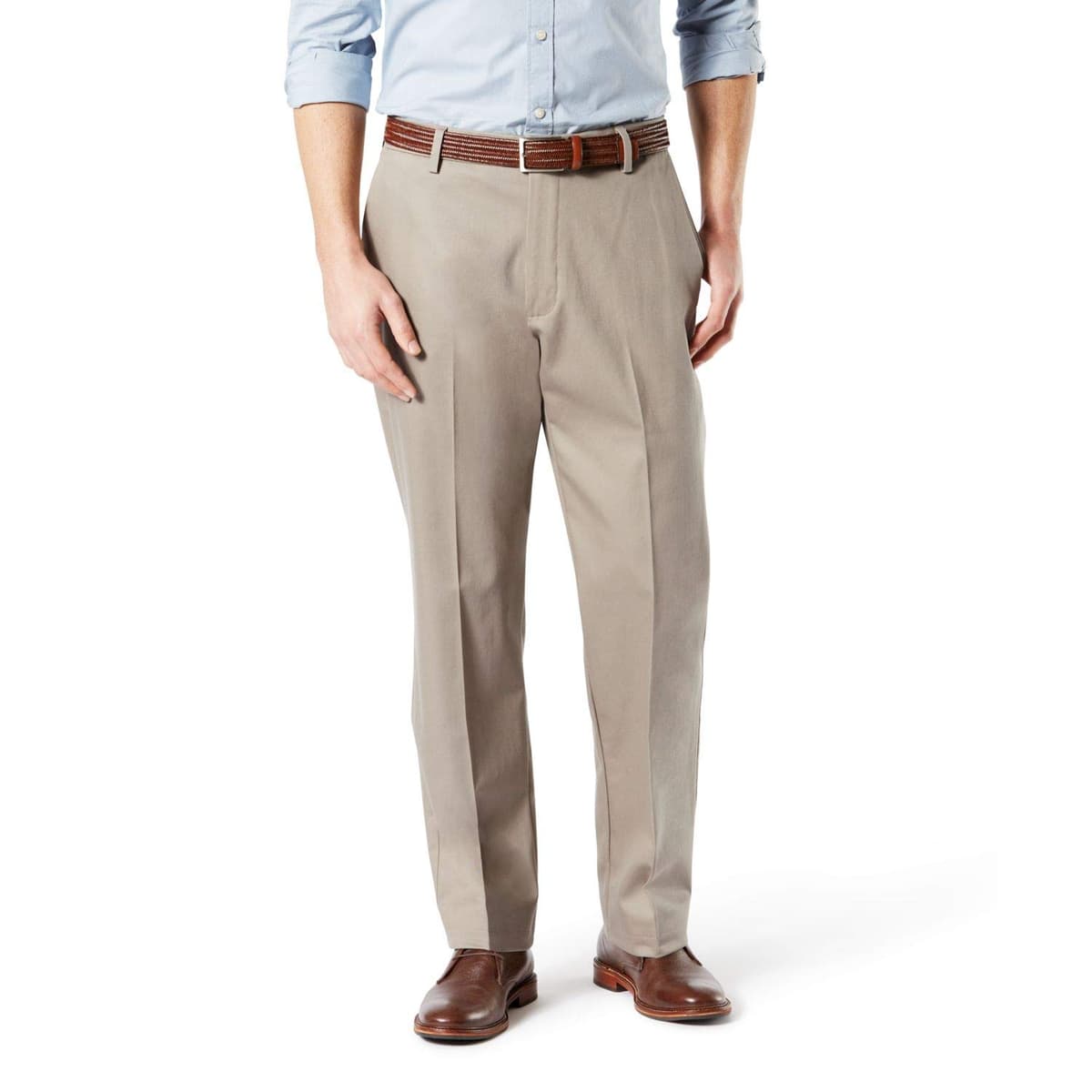 Dockers Men's Classic Fit Signature Khaki Lux Cotton Stretch Pants — view 10