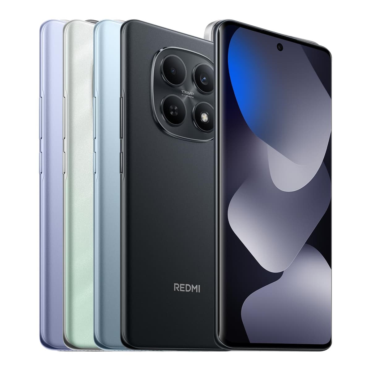 XIAOMI REDMI Note 15 - Smartphone de 8+256GB, Pantalla AMOLED FHD+ de 6,77", MediaTek Helio G100-Ultra, cámara de 108MP, batería de 6000 mAh, Cargador no Incluido, Azul Glaciar (Versión ES) — view 2