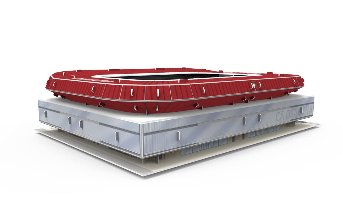 BANDAI - Eleven Force Puzzle 3D Estadio El Sadar (C.A Osasuna) (EF14313) — view 2