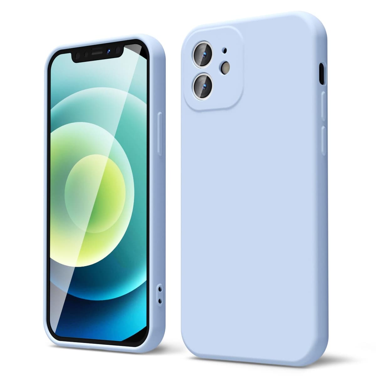 oakxco for iPhone 17 Pro Max Phone Case Liquid Silicone, Cute Thin Slim Grip Soft Rubber Gel for Women Men, Smooth Matte TPU Plain Solid Color Girly Simple Case with Camera Cover, Light Pink — view 208