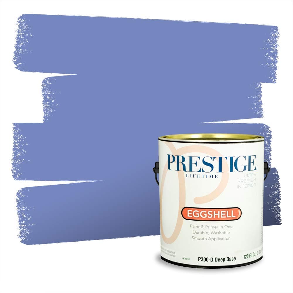 PRESTIGE Paints Interior Paint and Primer In One, 1-Gallon, Semi-Gloss, Comparable Match of Valspar* Dewdrop* — view 1506