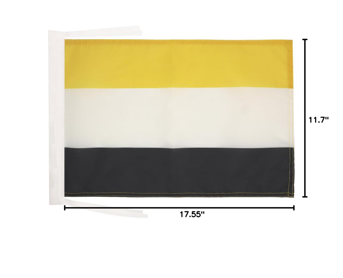 AZ FLAG Bandera de ESPAÑA SIN Armas 45x30cm - BANDERINA ESPAÑOLA SIN Escudo 30 x 45 cm cordeles — view 131