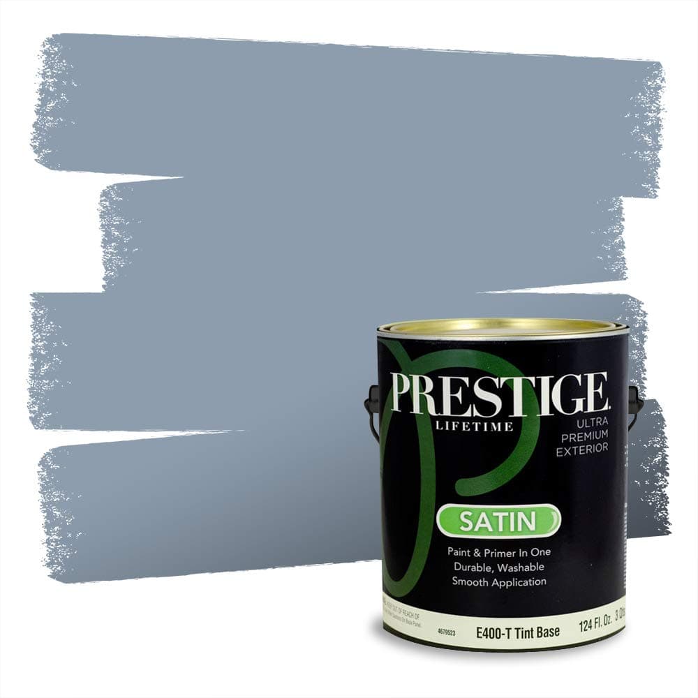 PRESTIGE Paints Interior Paint and Primer In One, 1-Gallon, Semi-Gloss, Comparable Match of Valspar* Dewdrop* — view 966