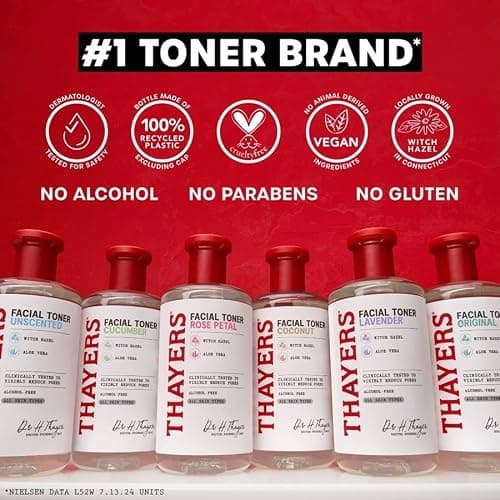 Thayers Milky Face Toner, With Hyaluronic Acid and Snow Mushroom, No Alcohol, Glass Skin, 48 Hour Hydration, For A Dewy And Hydrated Look, From Dry to Oily Skin Types, Vegan, Cruelty Free, 355ml — view 11