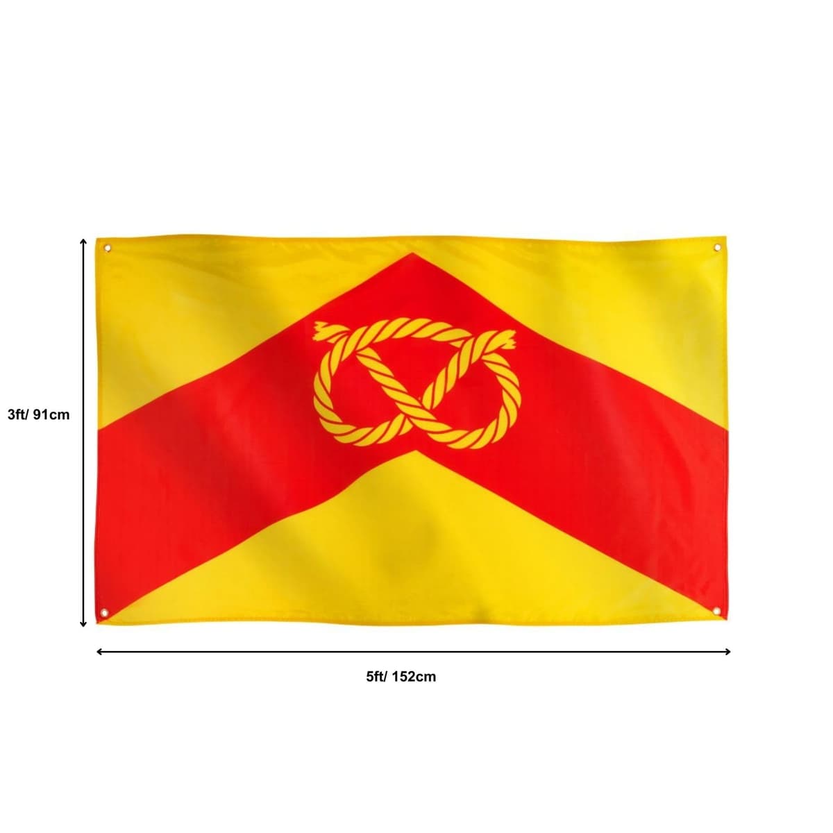 Runesol Lest We Forget, Premium Remembrance Poppy Day Flag - 3ft x 5ft, 4 Grommets, Indoors/Outdoors — view 143