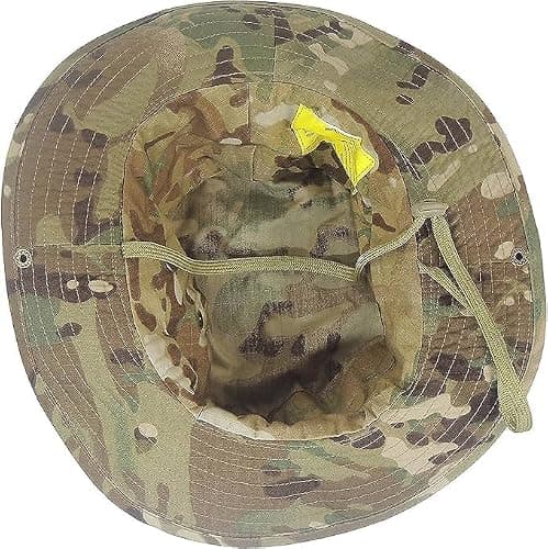 Hunting hat Camo hat Multicam Boonie Hat Military, Camo Boonie, Fishing Hats for Men,Unisex-Adults, Women's, Sun Hat, Beach, One Size — view 4