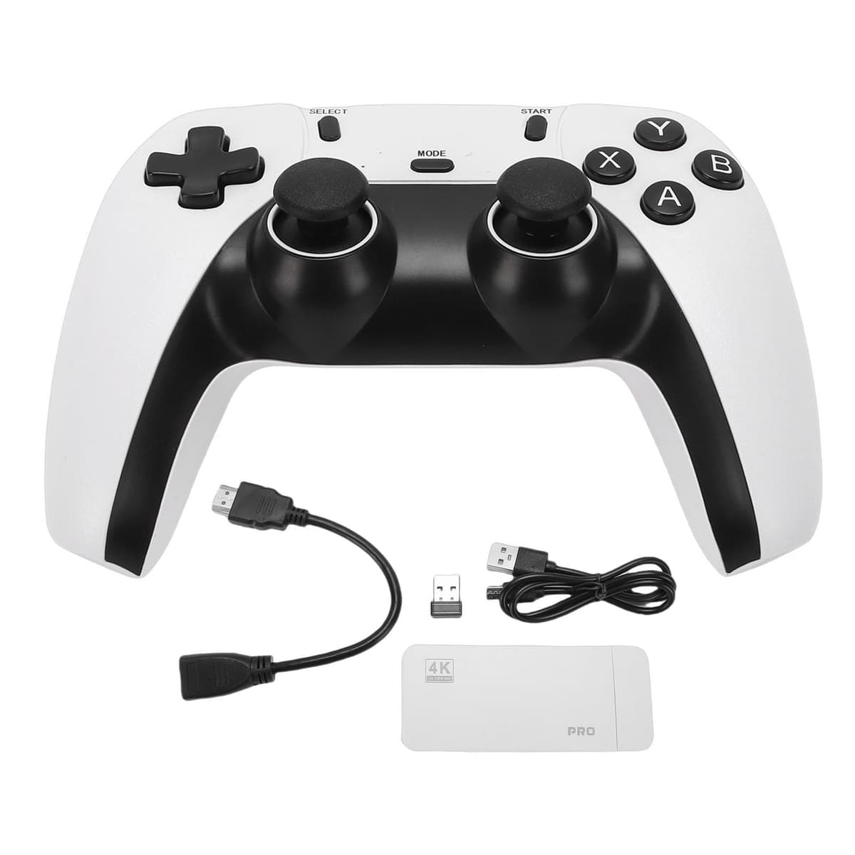 Cosiki Juego de Consola de Juegos Retro 4K HD Multimedia Plug and Play Video Game Stick para Diversión Familiar Experiencia de Juego de TV en Casa (M15 128GB) — view 6