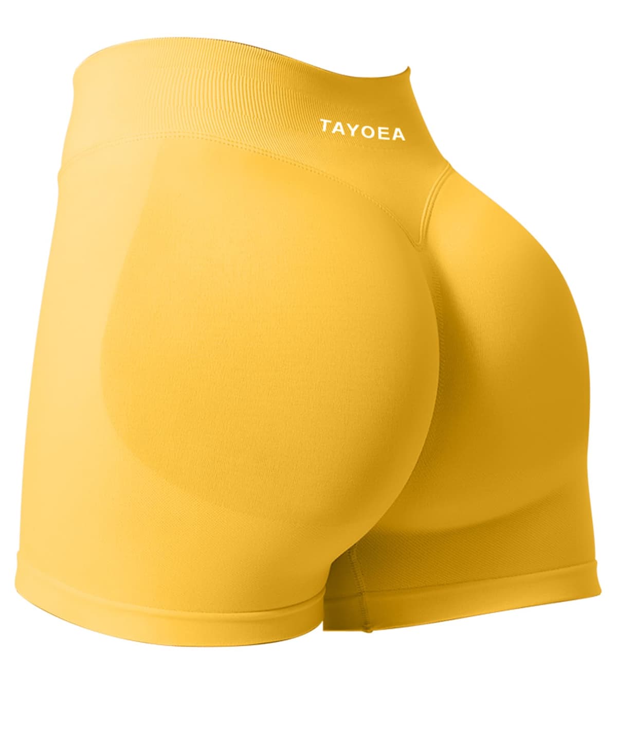 TAYOEA Pantalones Cortos Ciclismo Deportivos para Mujer Mallas Correr Cintura Alta Gimnasio Fitness Yoga Medias Push Up Booty Butt Scrunch Opaco Sin Costuras — view 16