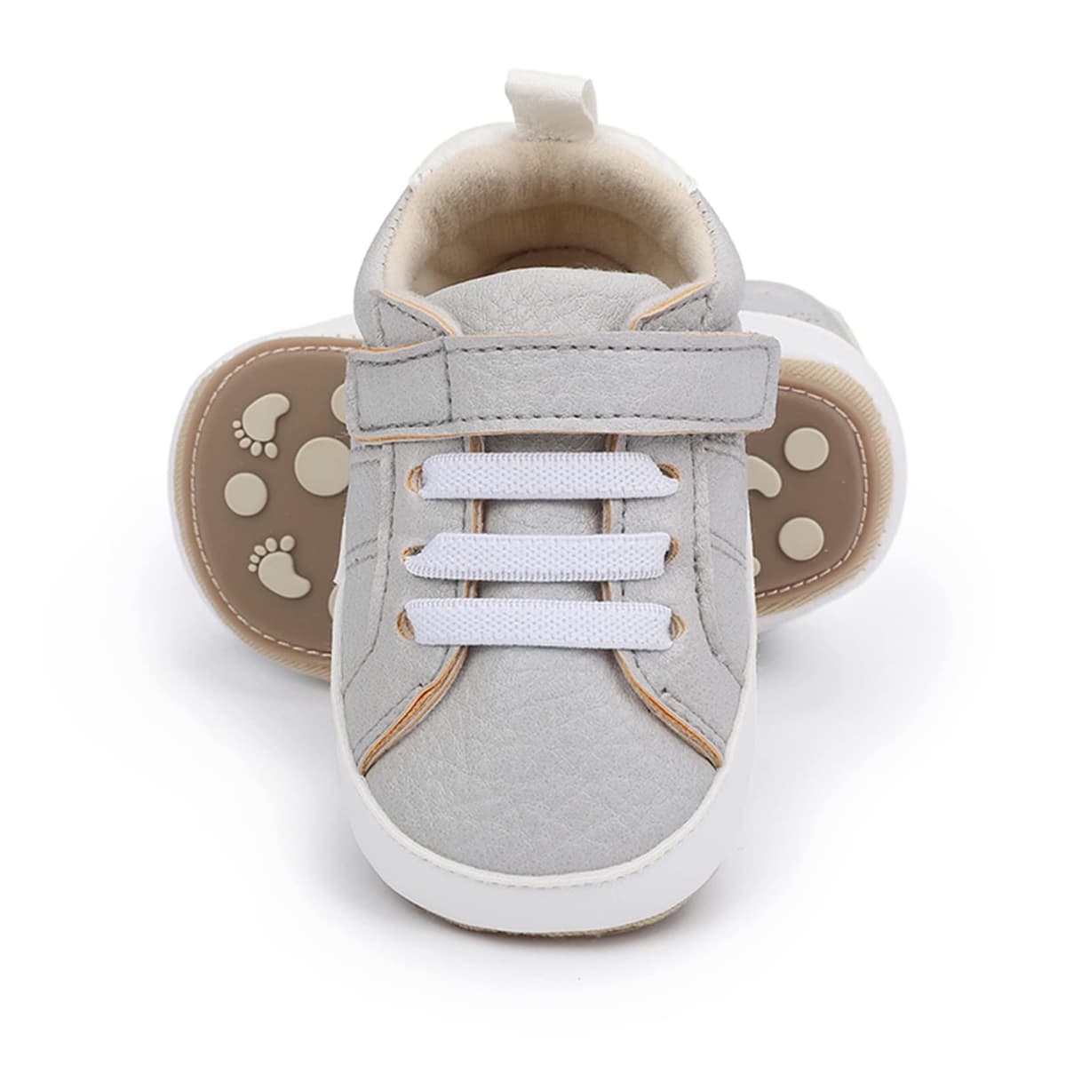 RVROVIC Baby Boys Girls Sneakers Anti-Slip Oxford Loafer Flats Infant Toddler PU Leather Soft Sole Baby Shoes — view 4