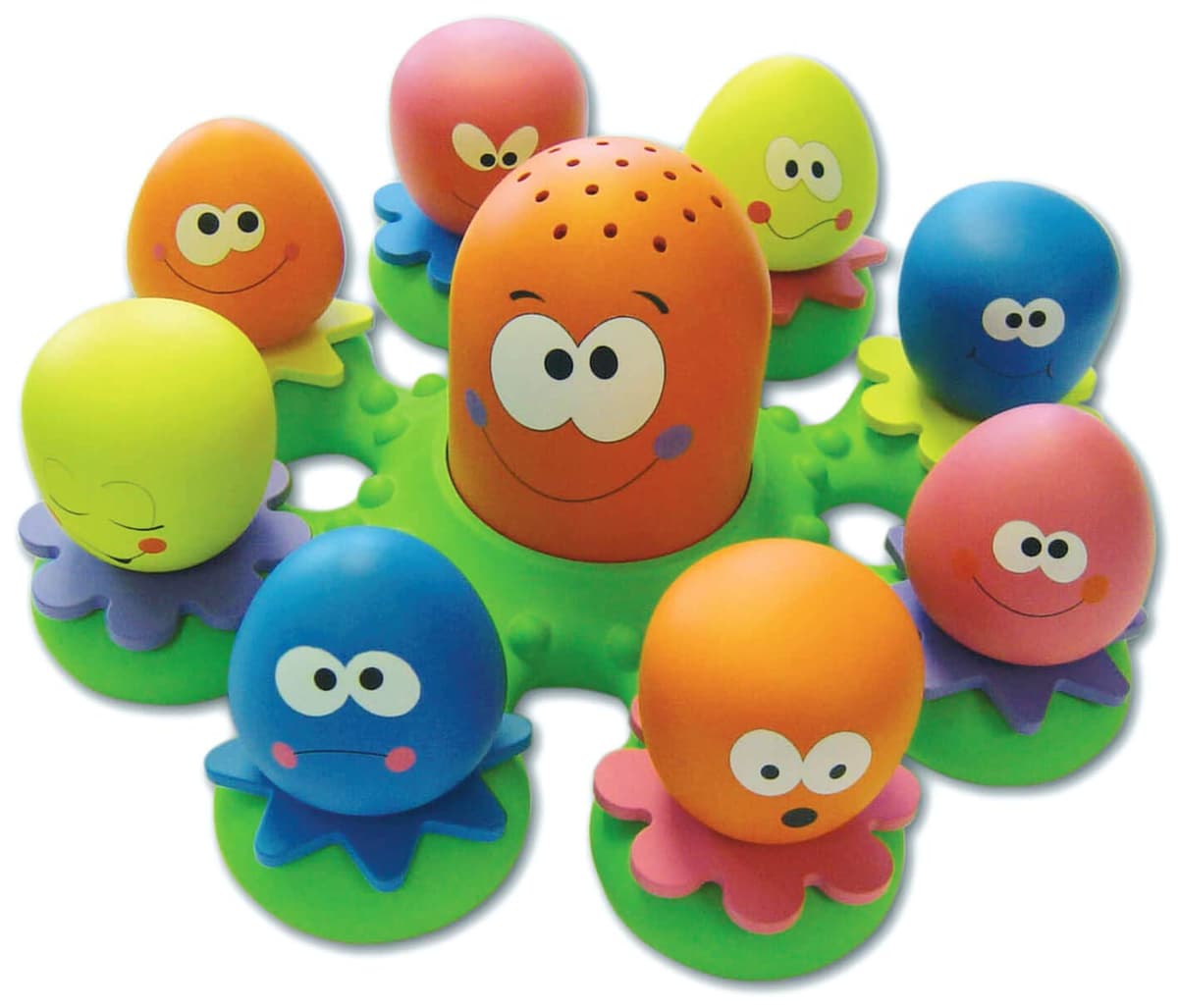 Toomies Octopals Number Sorting Baby Bath Toy | Educational Water Toys For Toddlers | Suitable For 1, 2 and 3 Years Old Boys and Girls, Multicolor — view 2