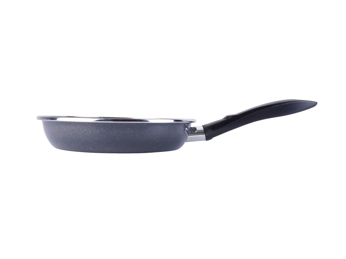 Magefesa K2 Gransasso set de 3 sartenes 24/26/28cm. Exterior gris, antiadherente bicapa efecto piedra, aptas para todo tipo de cocinas, especial inducción. Hasta 50% de ahorro energético. — view 2